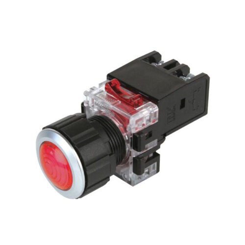 [MRP-NA0R] Đèn báo đỏ 25mm 110-220V Series MRP Hanyoung