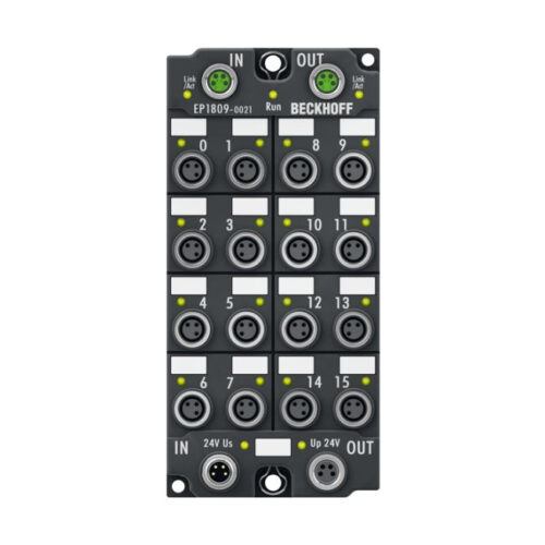 EtherCAT Box 16 kênh digital input 24VDC EP1809 Beckhoff