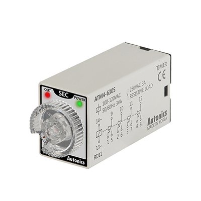 Bộ định thời (Analog Timer, Đế 14 chân - 110V) - Autonics