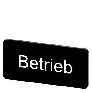 [3SU1900-0AC16-0AP0] Tấm nhãn ghi chữ “Betrieb” 12.5x27mm Siemens