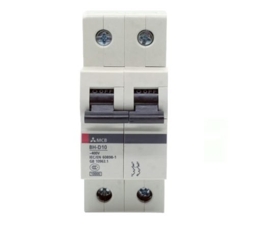 [BH-D10-2P-16A-TYPE-C-N] BH-D10 2P 16A TYPE C N – Cầu dao tự động Aptomat (MCB) Mitsubishi