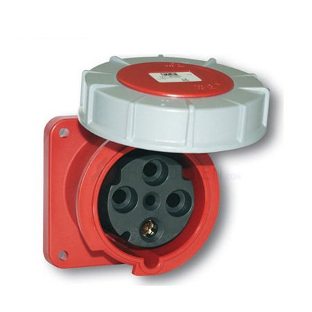 – Ổ cắm âm 125A 4P 400V IP67 (dạng nghiêng) Panasonic