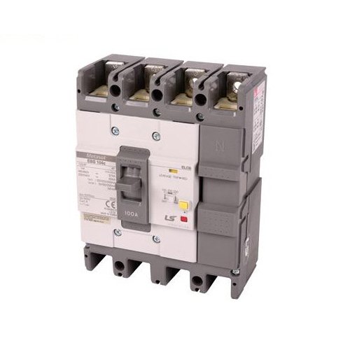EBS104c 30A 30mA – CB khối chống giật 37kA 4P 3 pha LS