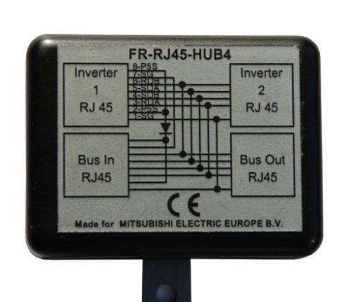 [FR-RJ45-HUB4] Module phân phối Bus RJ45 4 cổng Mitsubishi