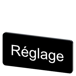 Tấm nhãn SIRIUS ACT 12.5x27 Réglage Siemens