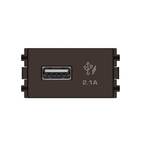 [8431USB-BZ] Ổ sạc USB 2.1A, size S, series 8431 Schneider