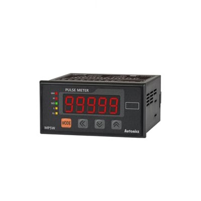 [MP5W-2A] Đồng hồ đo xung 96x48mm (5 Relay (HH, GO, H, L, LL) - 24V) - Autonics