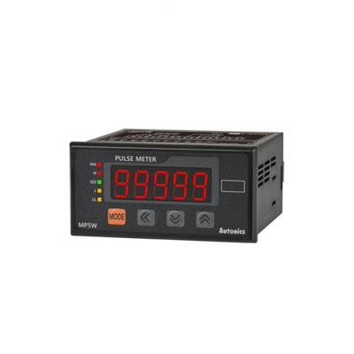 Đồng hồ đo xung 96x48mm, 5 relay, 24V, series MP5 Autonics