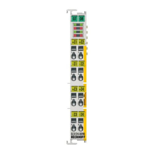 EtherCAT Terminal, 4-channel analog input, current, 4…20 mA, 16 bit, differential, TwinSAFE SC - Beckhoff