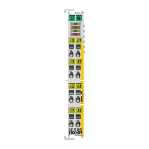 Terminal EtherCAT, 4 kênh analog input 4-20mA, 16 bit, Beckhoff