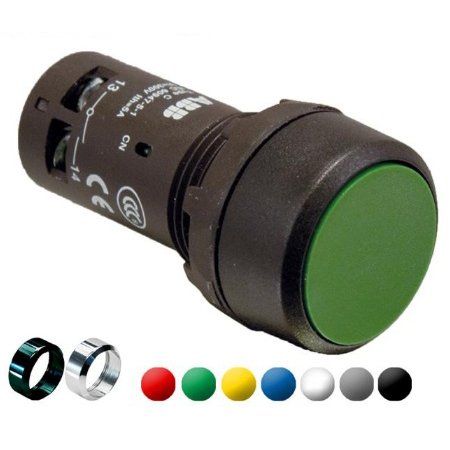 – Nút nhấn nhả CP1-10L-11, 22mm xanh dương ABB