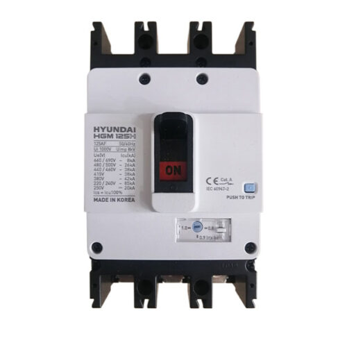[HGM125H-F-3P-16A] MCCB 3P 16A 38kA 125AF HGM125H Hyundai