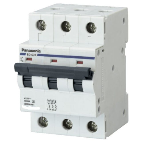 [BBD3503CHHV] Cầu dao tự động MCB 50A 10kA 3P 415V Panasonic