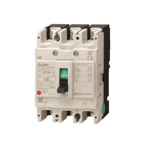 [NF125-SV-3P-100A] Cầu dao MCCB 3P 100A Series NF125-SV Mitsubishi