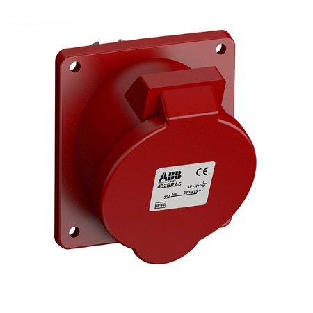 – Ổ cắm âm dạng nghiêng 332BRA6 32A IP44 ABB