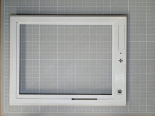 GT2712-STWA/STWD COVER FRONT – Mặt trước Màn hình cảm ứng (HMI) GT2712-STWA Mitsubishi