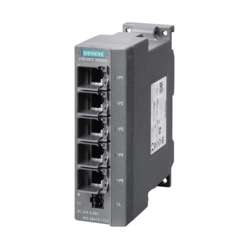 [6GK5005-0BA10-1CA3] Bộ chia mạng Switch IE SCALANCE X005EEC Siemens
