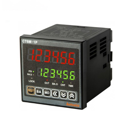 Bộ đếm 6 số 72x72mm điện áp 110V/220V CT6M Autonics