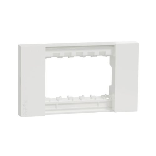 Mặt cho 3 thiết bị Size S trắng polycarbonate M3T03_WE Schneider